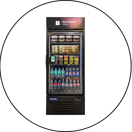 Smart Mirco market vending cooler